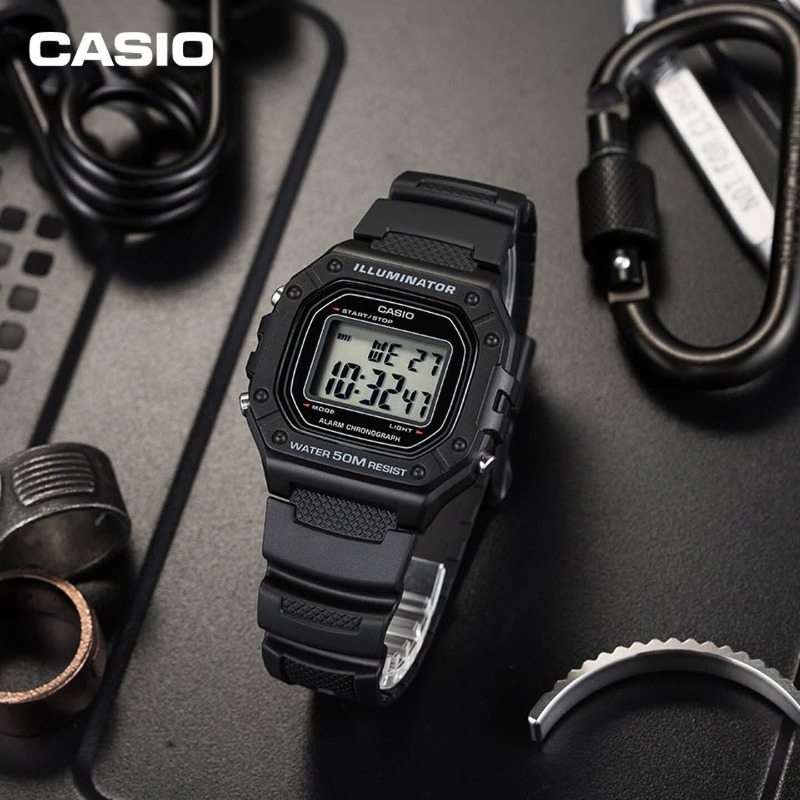 Vintage Watch Collecting - Relógio Digital Esportivo Original Casio W-218H-1A