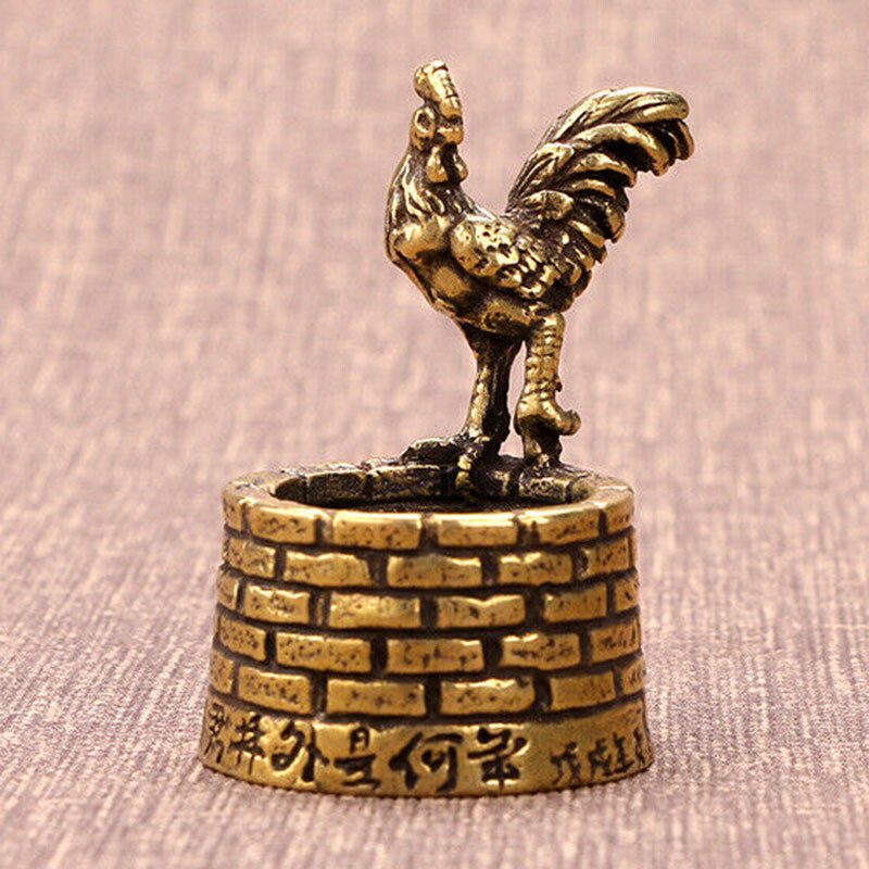 Vintage Collectible Ashtrays - Mini cinzeiros colecionáveis de latão, suporte