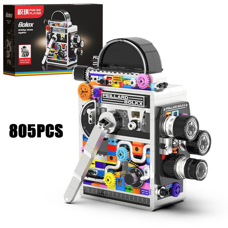 Collectible Vintage Cameras - 805 ou 865 peças de blocos