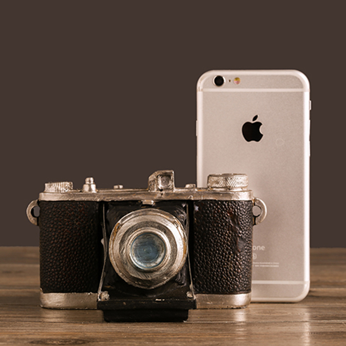 Câmera chique preta, decoração - Collectible Vintage Cameras avaliação e preço