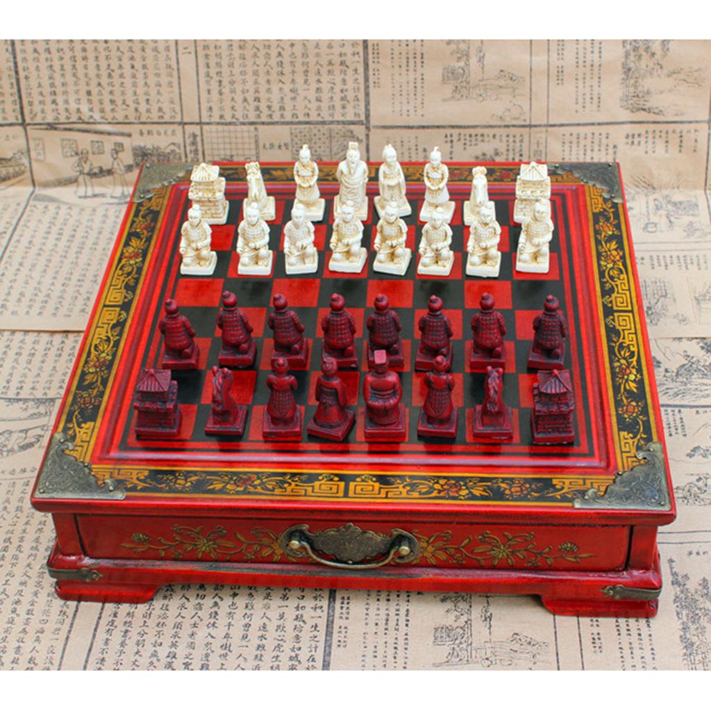 Conjunto de Xadrez Chinês em R - Vintage Collectible Board Games avaliação e preço