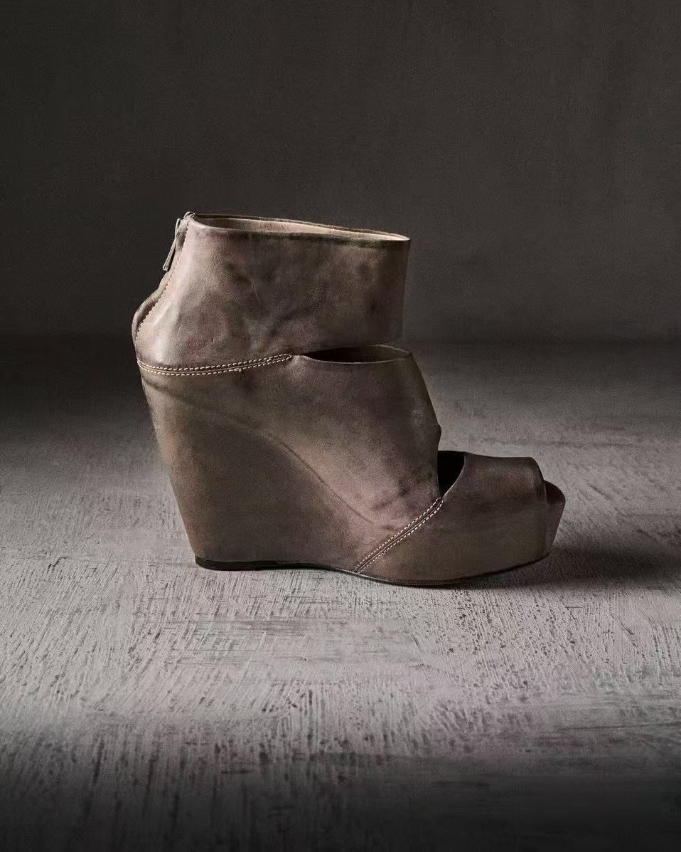 Novas Sandálias Femininas de V - Vintage Zipper avaliação e preço