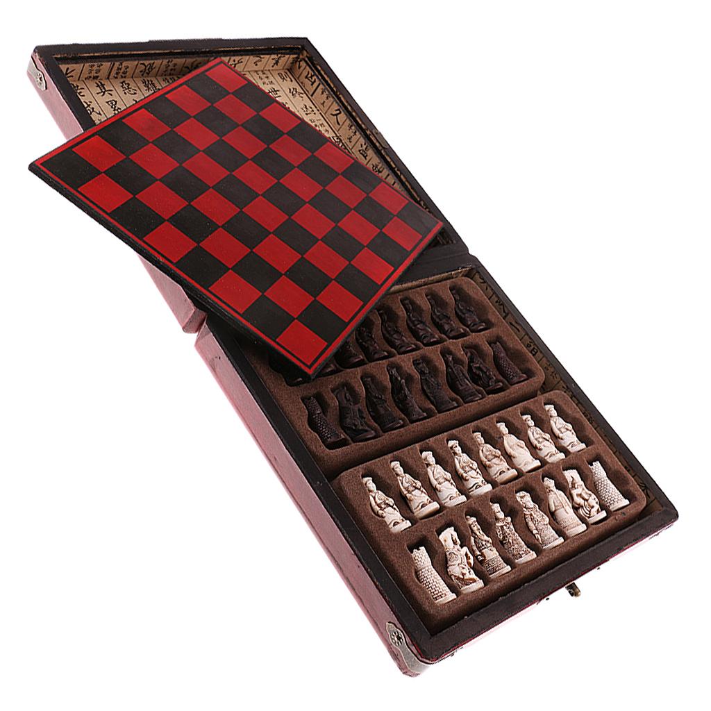 Conjunto de Xadrez Chinês em M - Vintage Collectible Board Games avaliação e preço