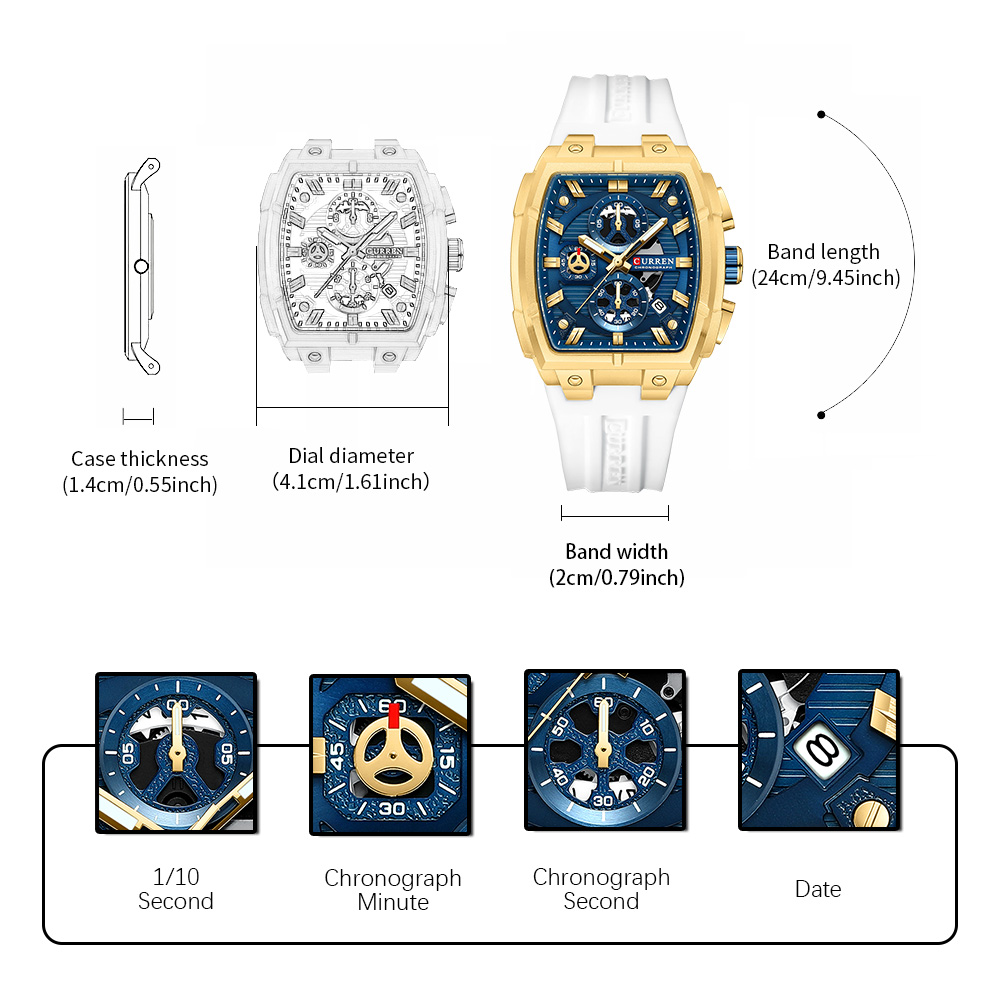 Relógio de Luxo Vintage CURREN - Vintage Watch Collecting avaliação e preço
