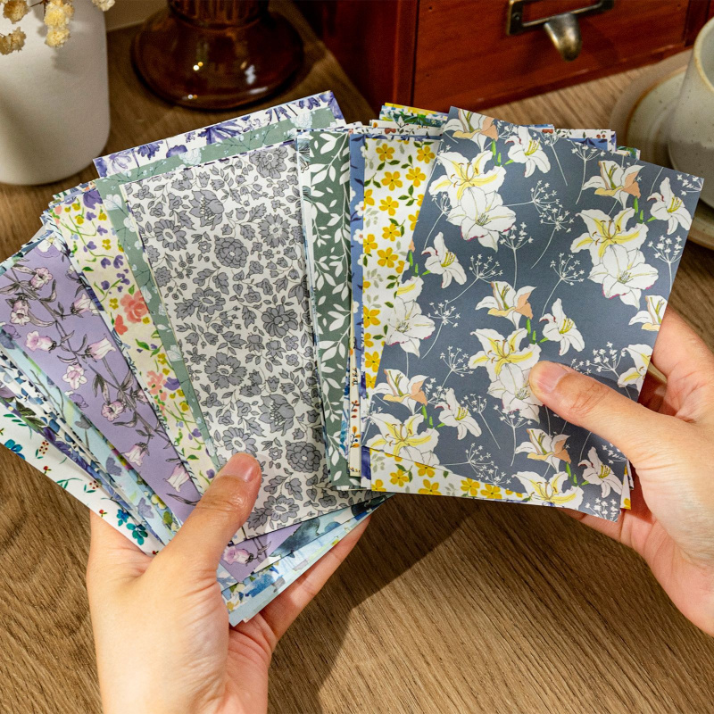 100 folhas de papel artesanal  - Vintage Collectible Magazines avaliação e preço