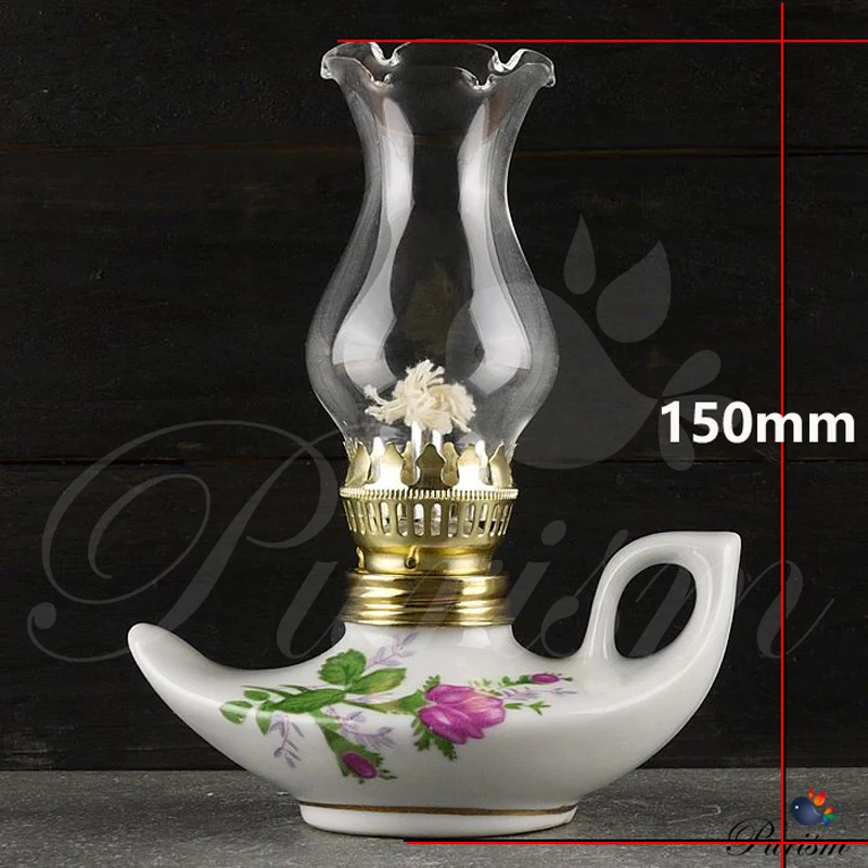 Vintage cavalo querosene lâmpa - Collectible Vintage Lamps avaliação e preço