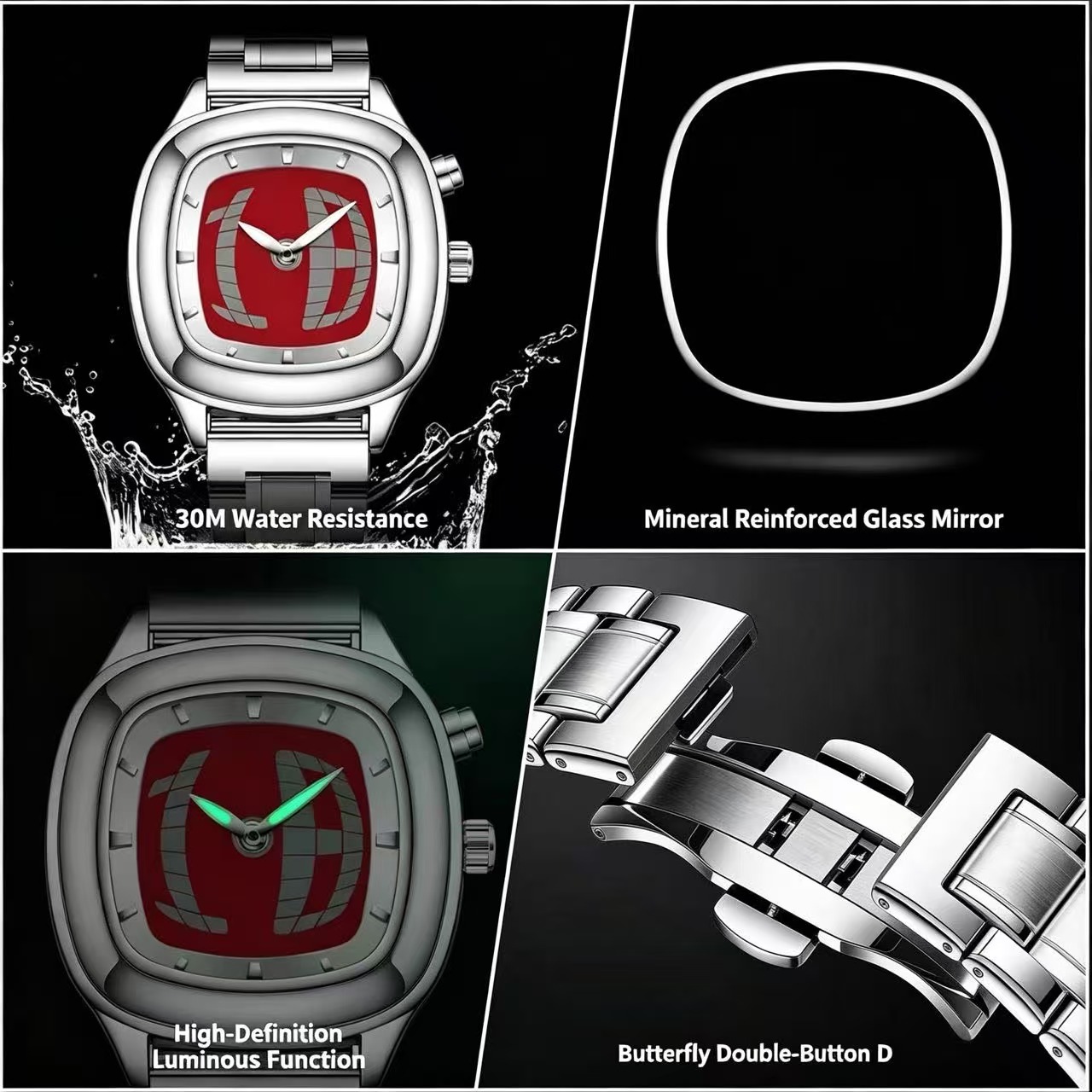 Relógio de Quartzo Masculino P - Vintage Watch Collecting avaliação e preço