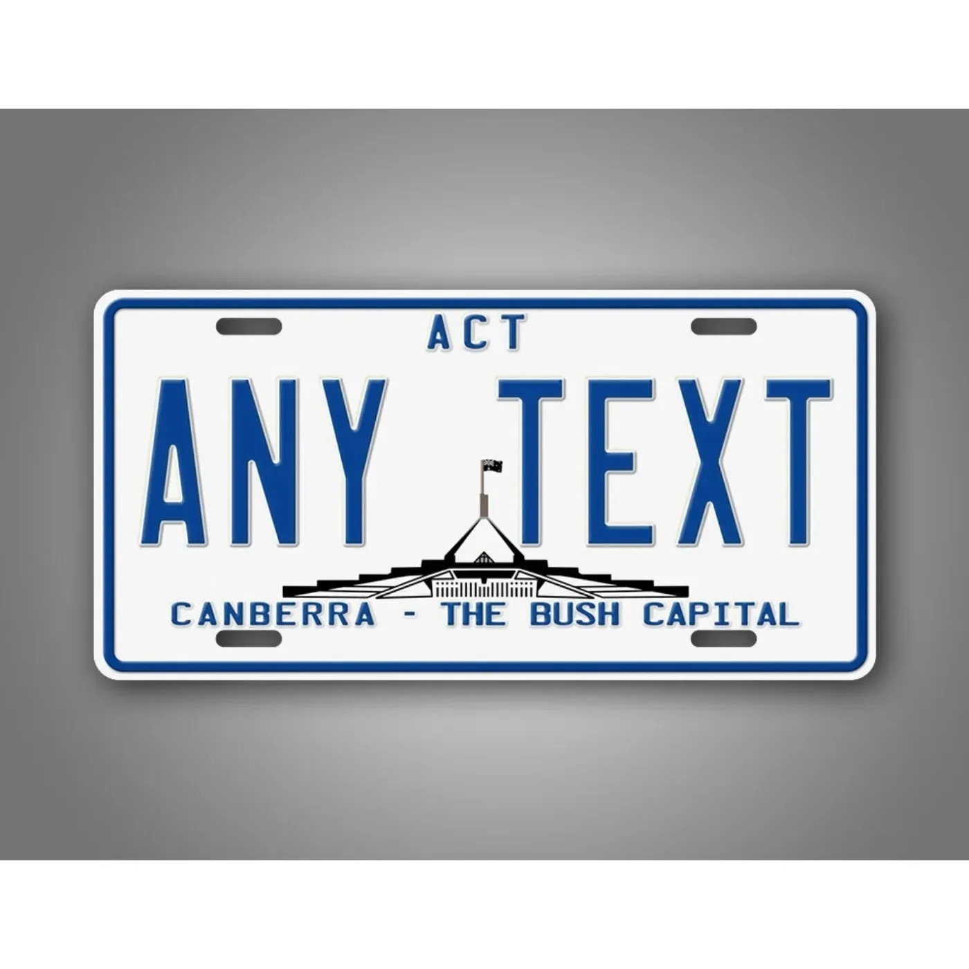 1 unidade de Placa de Metal 2D - Canberra Vintage & Collectible Centre Reviews avaliação e preço