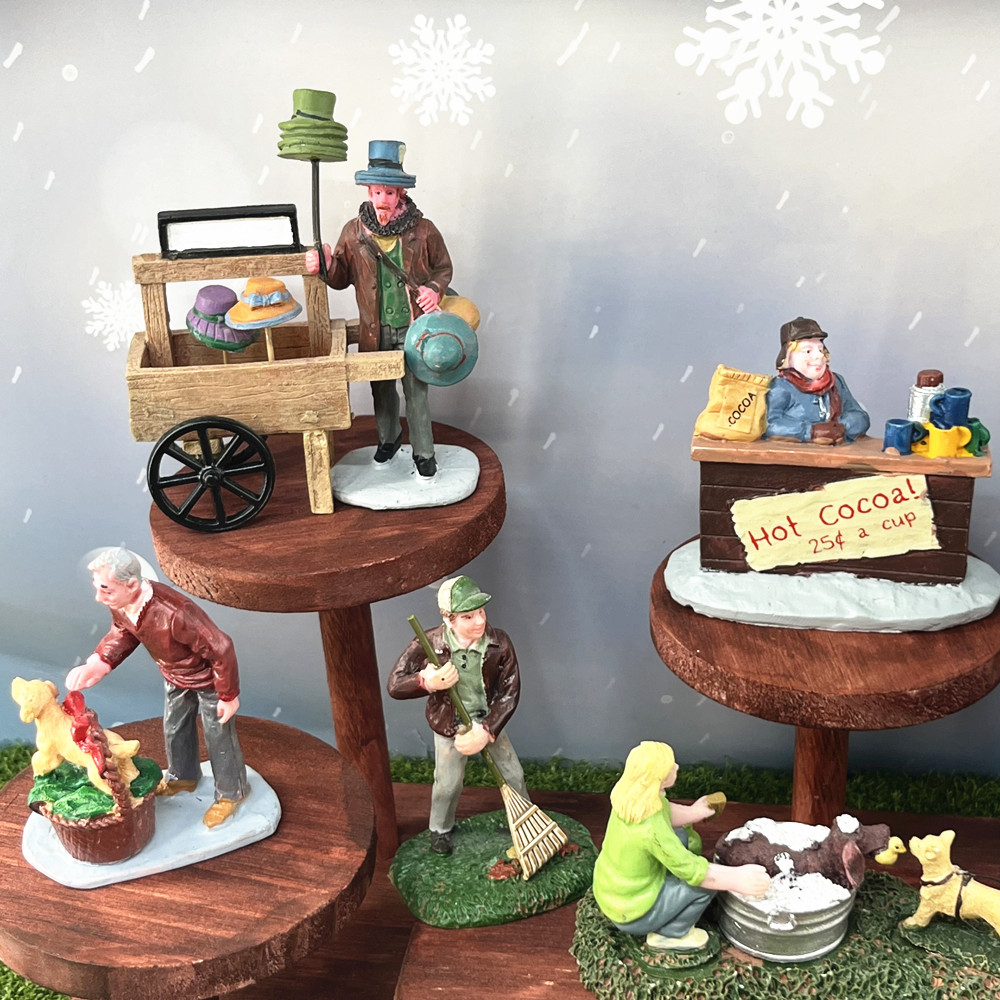 Conjunto de Figuras Vintage de - Vintage Collectible Market avaliação e preço