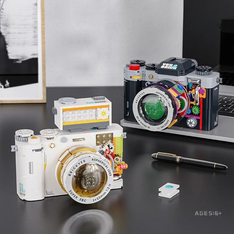 Câmera vintage bloco de constr - Collectible Vintage Cameras avaliação e preço