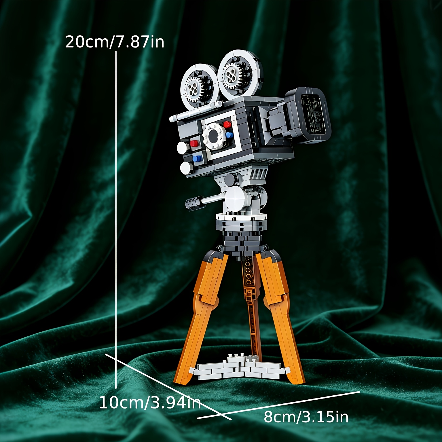 Câmera de Blocos de Montar DIY - Collectible Vintage Cameras avaliação e preço