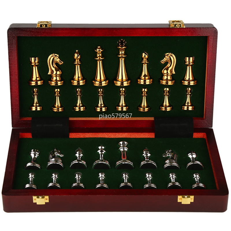 Conjunto de Xadrez de Madeira  - Vintage Collectible Board Games avaliação e preço